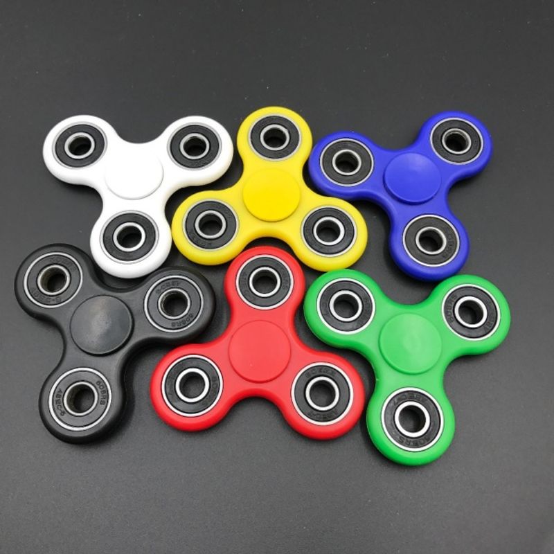 Fidget spinner, 10 stk, fraktfri levering