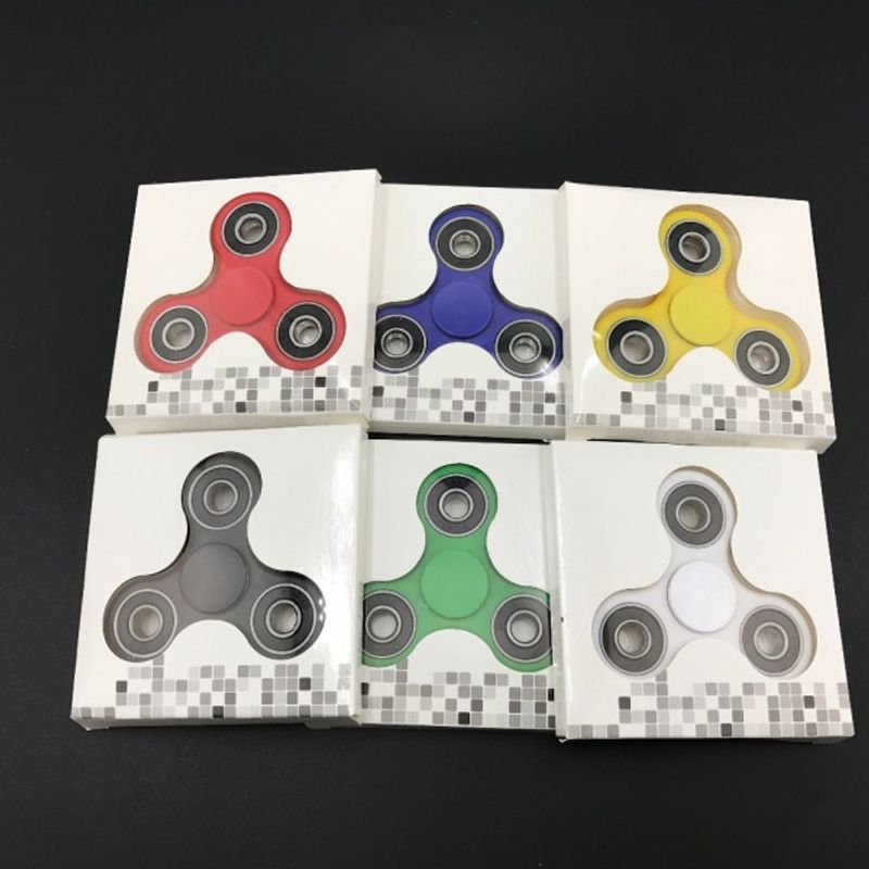 Fidget spinner, 10 stk, fraktfri levering